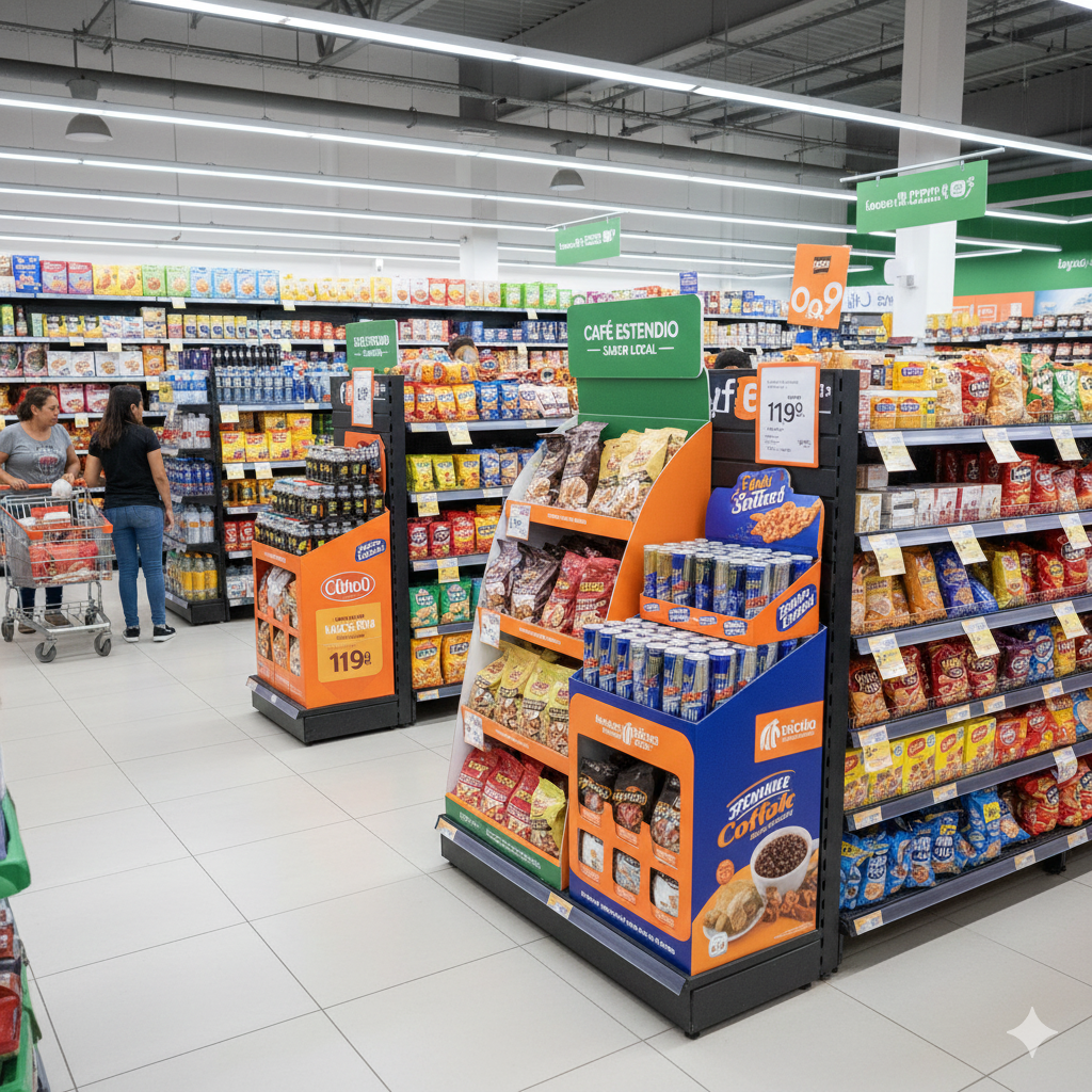 Displays para Supermercados