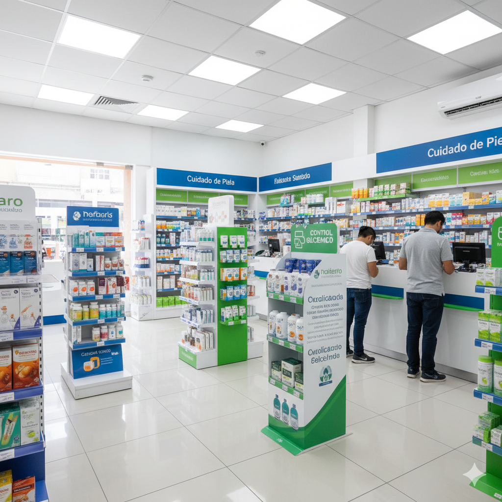 Material POP para Farmacias