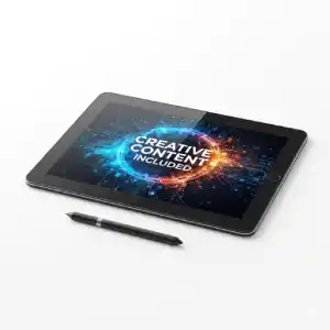 Icono representativo de contenido digital incluido