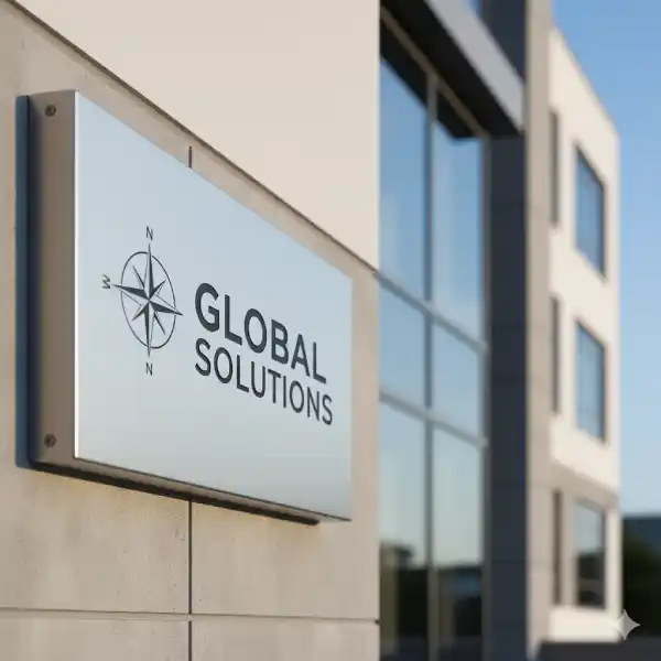 Señalización exterior acero inoxidable