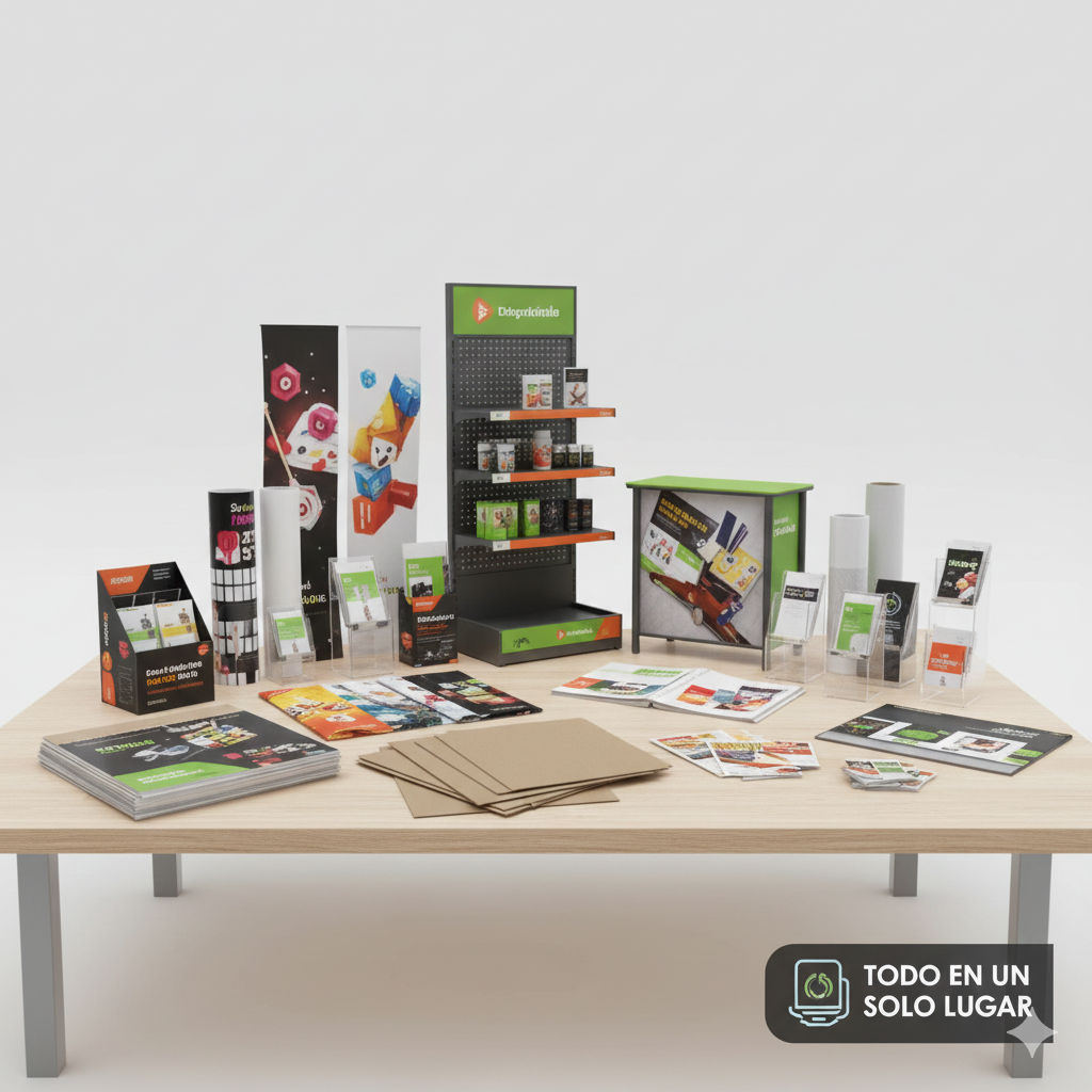 Variedad de materiales