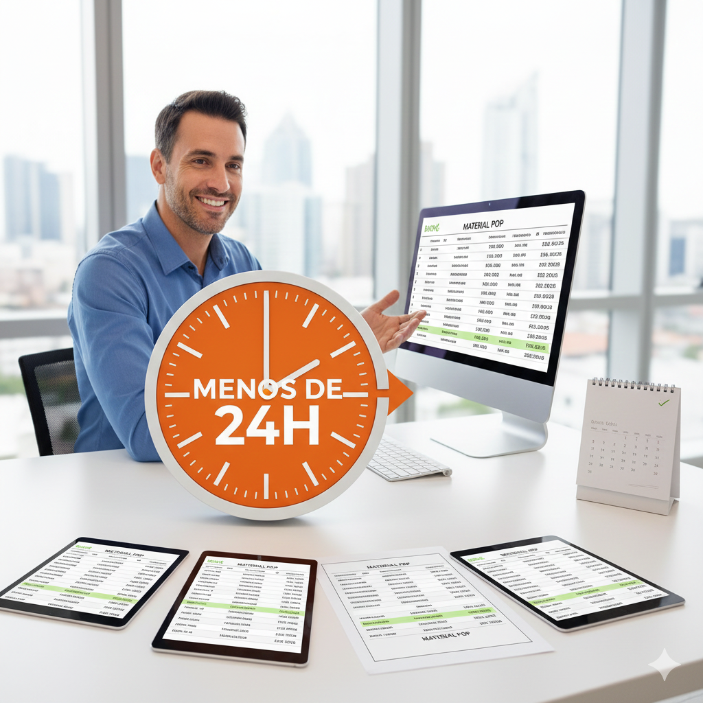 Cotización en menos de 24h